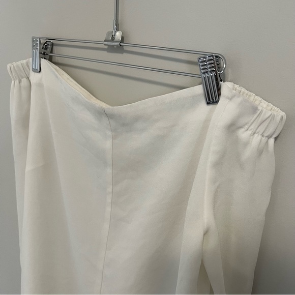 Aritzia Babaton Rodrigo Blouse Off Shoulder White Blouse - Picture 12 of 15